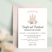 Tempel en priesterschap Voorbereiding Uitnodiging