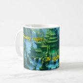Tempel Kasteel van de Geheime Jade Troon Koffiemok (Voorkant links)