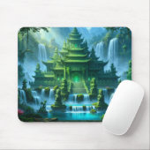 Tempel Kasteel van de Geheime Jade Troon Muismat (Met muis)