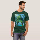Tempel Kasteel van de Geheime Jade Troon T-shirt (Voorkant volledig)