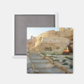 Tempel van Amon in Siwa - Siwa orakel Magneet (Voorkant / Achterkant)