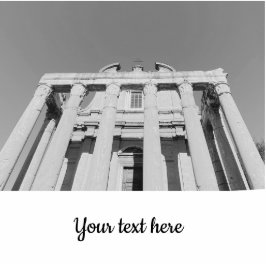 Tempel van Antonino en Faustina Staand Fotobeeldje