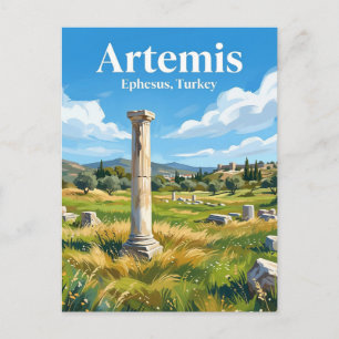 Tempel van Artemis Turkije Briefkaart