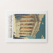 Tempel van Artemis Zeven Wereldwonderen Kunst Legpuzzel (Horizontaal)