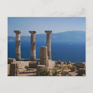 tempel van Athena / ASSOS - Turkije Briefkaart