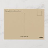 Tempel van Bacchus in Baalbek Libanon Briefkaart (Achterkant)