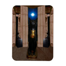 Tempel van Bastet fotomagneet
