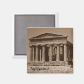 Tempel van Concordia Magneet (Voorkant / Achterkant)