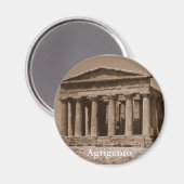 Tempel van Concordia Magneet (Voorkant / Achterkant)