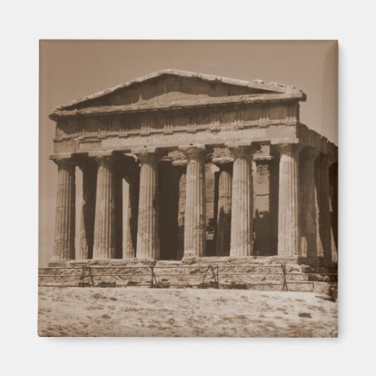 Tempel van Concordia Magneet (Voorkant)