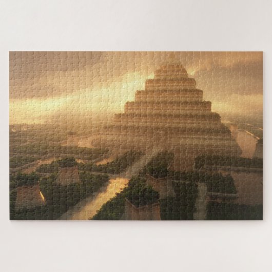 Tempel van de lek (Deluxe) Legpuzzel (Horizontaal)