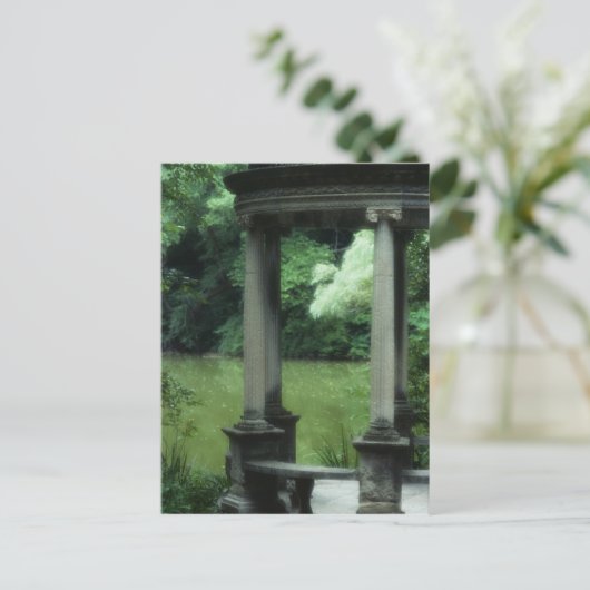 Tempel van de liefde bij de oude Westbury Gardens Briefkaart (Staand voorkant)