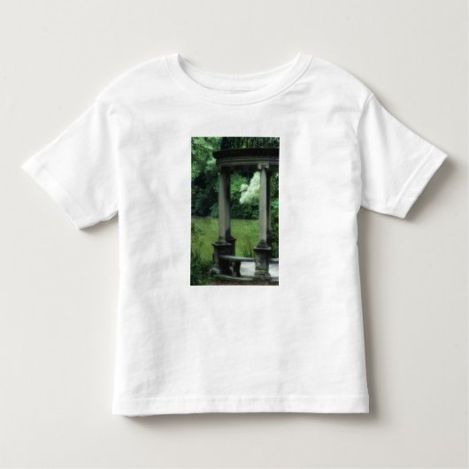 Tempel van de liefde bij de oude Westbury Gardens Kinder Shirts (Voorkant)