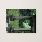 Tempel van de liefde bij de oude Westbury Gardens Legpuzzel (Horizontaal)