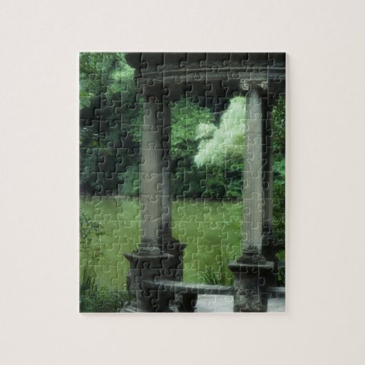 Tempel van de liefde bij de oude Westbury Gardens Legpuzzel (Verticaal)