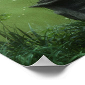 Tempel van de liefde bij de oude Westbury Gardens Poster (Hoek)