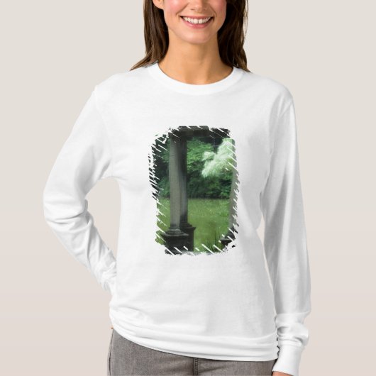 Tempel van de liefde bij de oude Westbury Gardens T-shirt (Voorkant)