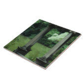 Tempel van de liefde bij de oude Westbury Gardens Tegeltje (Zijkant)