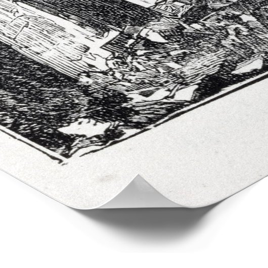 Tempel van de opschriften, Palenque Poster (Hoek)