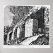 Tempel van de opschriften, Palenque Poster (Voorkant)