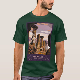 tempel van de rivierdal van de tempels t-shirt