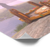 Tempel van de Sirenen Poster (Hoek)