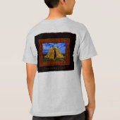 "Tempel van de tovenaar" Cadeauartikel T-shirt (Achterkant)