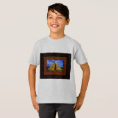 "Tempel van de tovenaar" Cadeauartikel T-shirt (Voorkant volledig)