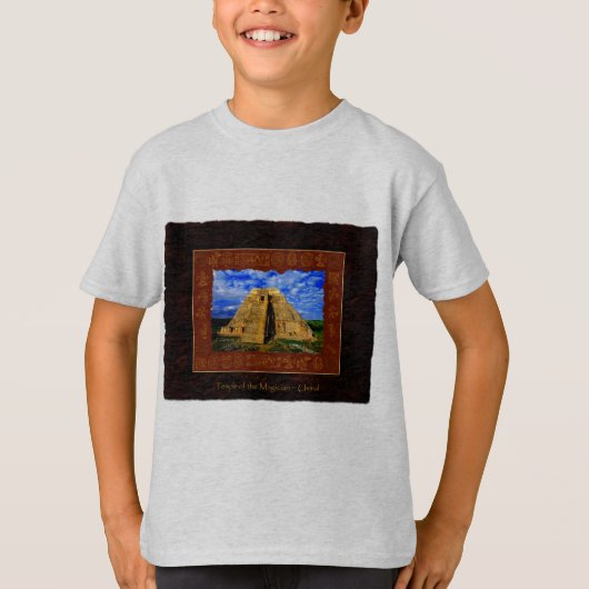"Tempel van de tovenaar" Cadeauartikel T-shirt (Voorkant)