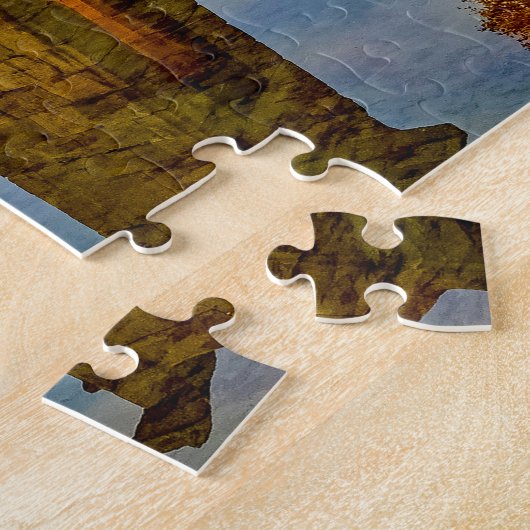 Tempel van Debod Madrid. Legpuzzel (Zijkant)