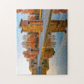 Tempel van Debod Madrid. Legpuzzel (Verticaal)