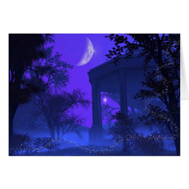 Tempel van Diana in de Moonlight (Voorkant Horizontaal)