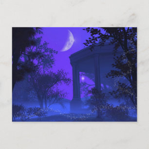 Tempel van Diana in de Moonlight Briefkaart
