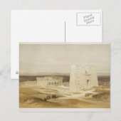 Tempel van Edfu, oude Apollinopolis, Hoger Egypte Briefkaart (Voorkant / Achterkant)