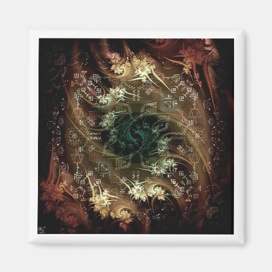 Tempel van goden magneet (Voorkant)