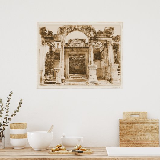Tempel van Hadrian, Ephesus POSTER (Keuken)