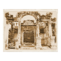 Tempel van Hadrian, Ephesus POSTER