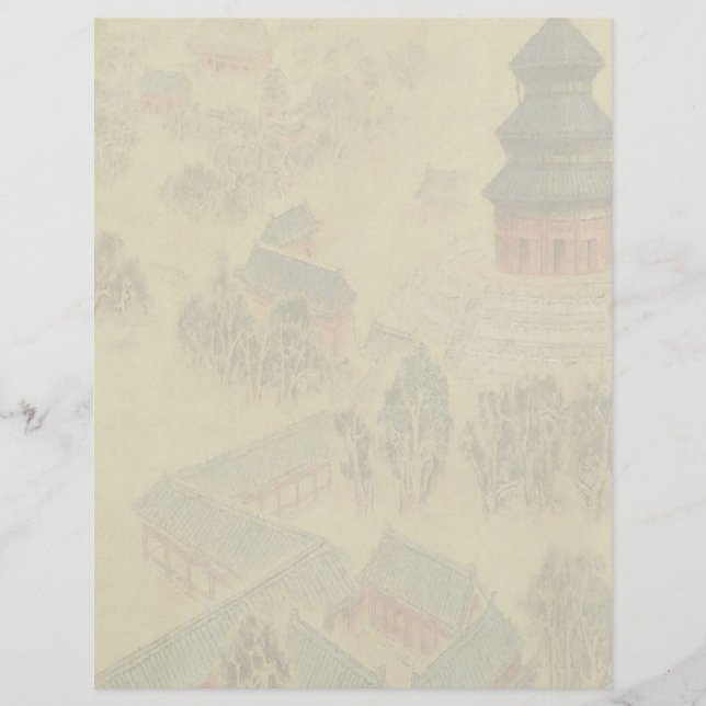 tempel van Heaven Letterhead (Voorkant)