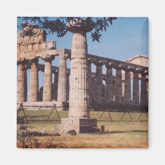 Tempel van Hera Magneet (Voorkant)