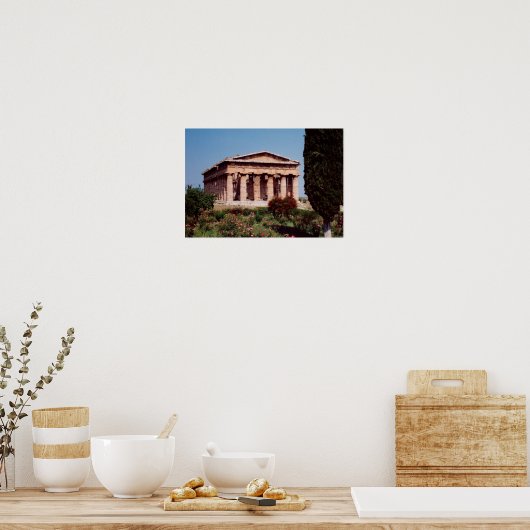 Tempel van Hera Poster (Keuken)