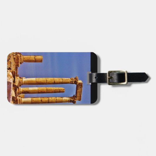 Tempel van Hercules Bagagelabel (Voorkant horizontaal)