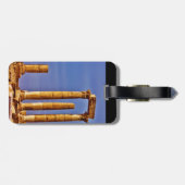 Tempel van Hercules Bagagelabel (Achterkant horizontaal)