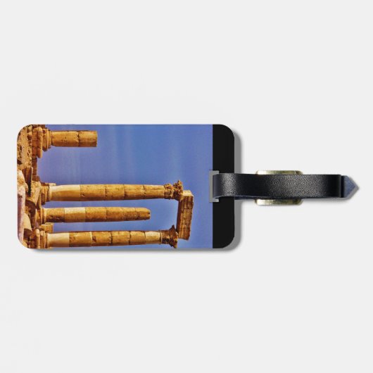 Tempel van Hercules Bagagelabel (Achterkant horizontaal)