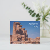 Tempel van Hercules Briefkaart (Staand voorkant)