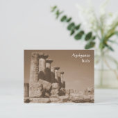 Tempel van Hercules Briefkaart (Staand voorkant)