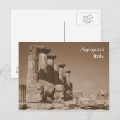 Tempel van Hercules Briefkaart (Voorkant / Achterkant)