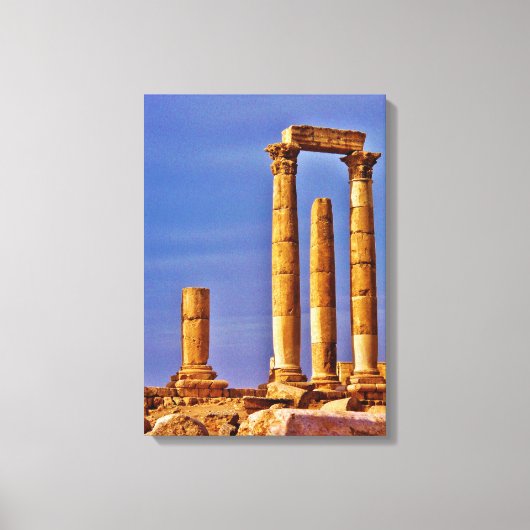 Tempel van Hercules Canvas Afdruk (Voorkant)