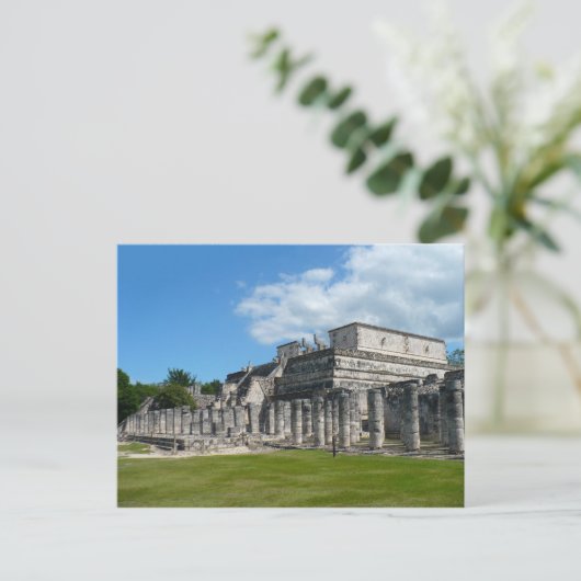 Tempel van het Briefkaart van Warriors (Staand voorkant)