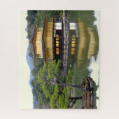 Tempel van het gouden paviljoen op Puzzle Legpuzzel (Verticaal)