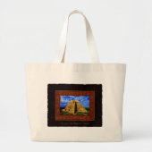 Tempel van het Magische Maya Gift-object Grote Tote Bag (Voorkant)